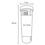 CILINDRO FRAISE ROSA (T 227 - PLÁSTICO) - Imagen 2