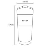 TERMO GAGA ROSA (T 234 - ACERO INOXIDABLE-CORCHO) - Imagen 2