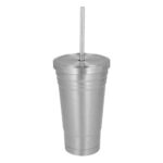 VASO LATTE PLATA (T 73 - ACERO INOXIDABLE)