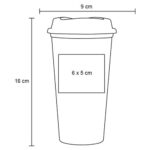 VASO SIRENA BLANCO (T 173 - POLIPROPILENO) - Imagen 2