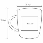 TAZA SAUCO NEGRO (HO 136 - CERÁMICA) - Imagen 2