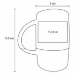 TAZA TERRACOTA NEGRO (HO 133 - CERÁMICA) - Imagen 2