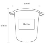 HIELERA BADOIT TRANSPARENTE (HO 125 - ACRÍLICO) - Imagen 2