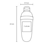 SHAKER VOD TRANSPARENTE (HO 126 - POLICARBONATO) - Imagen 2