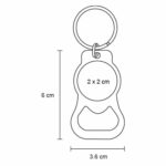 LLAVERO CAS PLATA (MK 047 - METAL) - Imagen 2