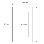 LIBRETA TIRAMISÚ VERDE CLARO (O 106 - POLIURETANO) - Imagen 2