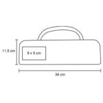 SET SET DE BBQ BONET NEGRO (HO 012 - POLIÉSTER-ACERO INOXIDABLE) - Imagen 2