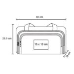MALETA ALPES NEGRO (BL 188 - POLIÉSTER) - Imagen 2
