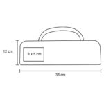 SET SIRLOIN NEGRO (HO 061 - POLIÉSTER-ACERO INOXIDABLE) - Imagen 2