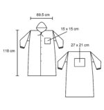 IMPERMEABLE NIMBO NEGRO (PM 12 - POLIÉSTER) - Imagen 2