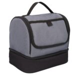 LONCHERA GARDEN NEGRO (LON 013 - POLIÉSTER)