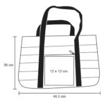 BOLSA UNIK NEGRO (BL 124 - NYLON) - Imagen 2