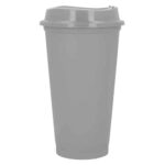 VASO SIRENA GRIS (T 173 - POLIPROPILENO)