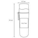 TERMO MAKAU NEGRO (T 164 - ACERO INOXIDABLE - PLÁSTICO) - Imagen 2