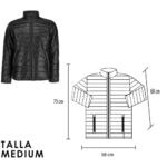 CHAMARRA ARONA AZUL-LARGE (CH 002 - NYLON) - Imagen 6