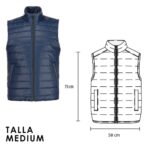 CHALECO CHARGER AZUL-MEDIUM (CH 003 - NYLON)