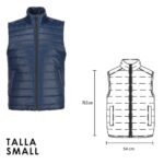 CHALECO CHARGER AZUL-SMALL (CH 003 - NYLON)