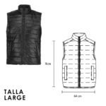 CHALECO CHARGER NEGRO-LARGE (CH 003 - NYLON) - Imagen 10