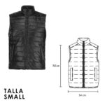 CHALECO CHARGER NEGRO-LARGE (CH 003 - NYLON) - Imagen 9