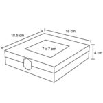 SET PHARREL CAOBA (O 020 - MADERA-METAL) - Imagen 6
