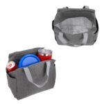 LONCHERA FARAH GRIS (LON 017 - POLIÉSTER) - Imagen 4