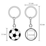 LLAVERO ARSENAL PLATA (MK 032 - METAL) - Imagen 2