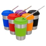 VASO FRAPPE ROJO (T 168 - ACERO INOXIDABLE - SILICÓN) - Imagen 3