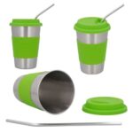 VASO FRAPPE ROJO (T 168 - ACERO INOXIDABLE - SILICÓN) - Imagen 6