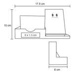 MULTIORGANIZADOR TURING NEGRO (SO 101 - PLÁSTICO) - Imagen 2