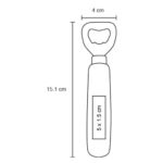 DESTAPADOR BOTTLE MADERA (HO 096 - METAL - MADERA) - Imagen 2