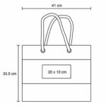 BOLSA BACALAR UNICO (BL 160 - ALGODÓN - YUTE) - Imagen 2