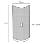 BOCINA DRAKE NEGRO (SO 117 - PLÁSTICO) - Imagen 2