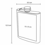 LICORERA WHISKY PLATA (SB 13 - ACERO INOXIDABLE) - Imagen 2