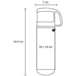 TERMO RIVERA BLANCO (SB 16 - ACERO INOXIDABLE-PLÁSTICO) - Imagen 2