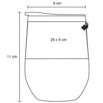 TERMO KAHLO BLANCO (SB 18 - ACERO INOXIDABLE) - Imagen 5