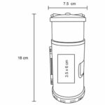 LINTERNA FARO NEGRO (HR 037 - PLÁSTICO-METAL) - Imagen 6