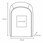 MOCHILA CORDOBA AZUL (BL 143 - POLIÉSTER) - Imagen 5