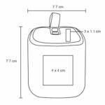 BOCINA VIVALDI GRIS (SO 081 - PLÁSTICO) - Imagen 2