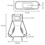 SILLA IGUAZÚ NEGRO (TL 034 - METAL) - Imagen 2