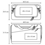 MALETA VALENCIA ROSA (BL 168 - POLIÉSTER) - Imagen 2