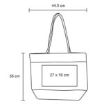 BOLSA ZANTE UNICO (BL 107 - ALGODÓN - YUTE) - Imagen 4