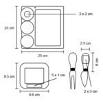 TABLA EDAM BAMBU (HO 100 - BAMBÚ - ACERO INOXIDABLE) - Imagen 2
