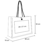 BOLSA XELHA UNICO (BL 094 - YUTE) - Imagen 2