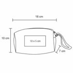 COSMETIQUERA FASHION ROSA (CP 064 - POLIÉSTER) - Imagen 2