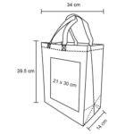 BOLSA ATLANTIS AMARILLO (BL 092 - NON WOVEN) - Imagen 2