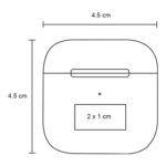 AUDÍFONOS JUSTIN BLANCO (SO 078 - PLÁSTICO) - Imagen 2