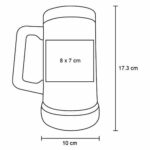 TARRO CHARRO NEGRO (T 200 - ACERO INOXIDABLE) - Imagen 4