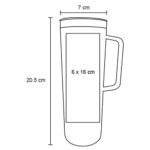TERMO KING BLANCO (T 138 - ACERO INOXIDABLE) - Imagen 2