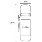 TERMO BAZUCA NEGRO (T 140 - ACERO INOXIDABLE) - Imagen 2