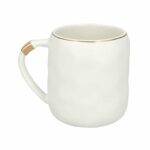 TAZA CANELA BLANCO (HO 106 - CERÁMICA-METAL)